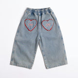 Wide-leg Pant in Denim Darling