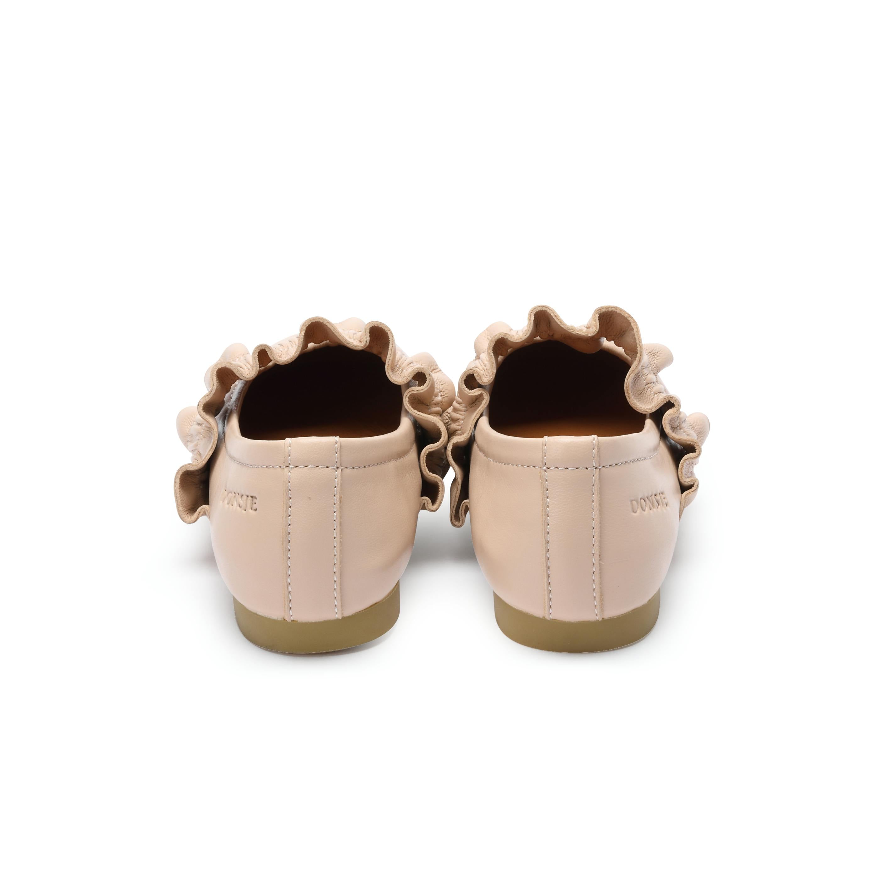 Iffie Ballerinas | Light Rose Sheep Leather