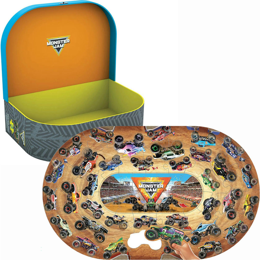 Monster Jam: Giant Floor Puzzle - 74 pc