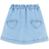 BONTON Douchka Skirt - Denim Blanchi