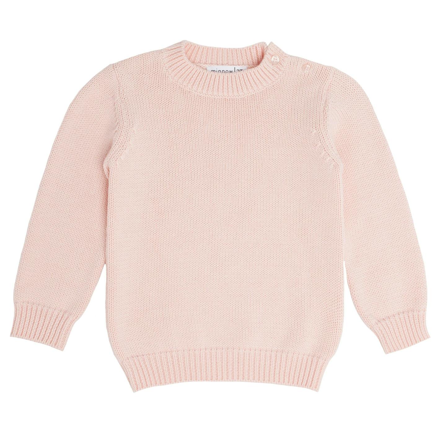 Soft Pink Knit Sweater