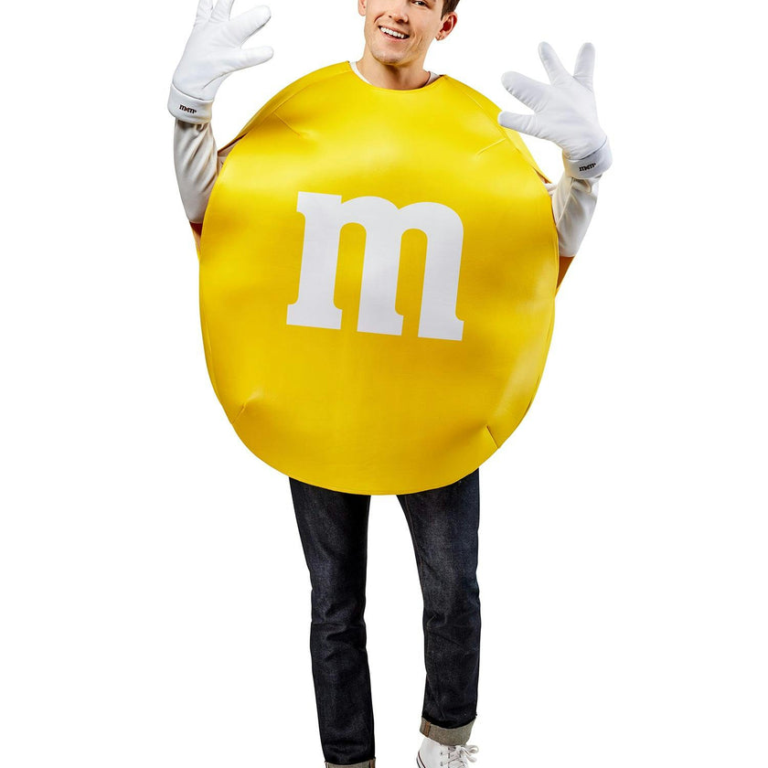 M&M's Yellow Adult Unisex Costume
