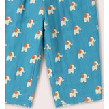 Blue Elephants Reversible Pull On Trousers, Blue