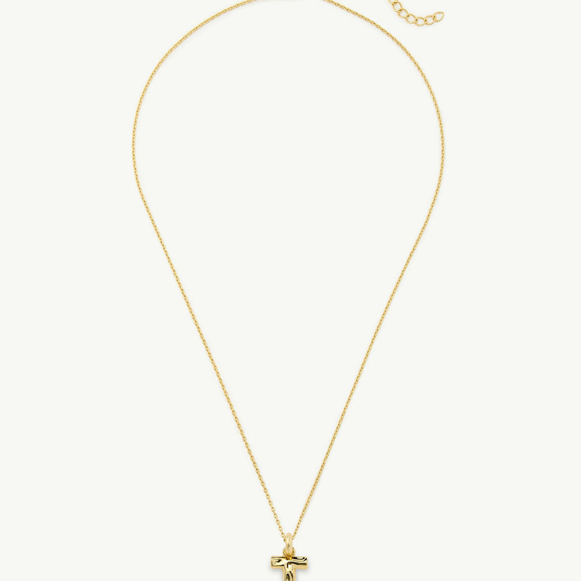 Monogram Necklace in Gold