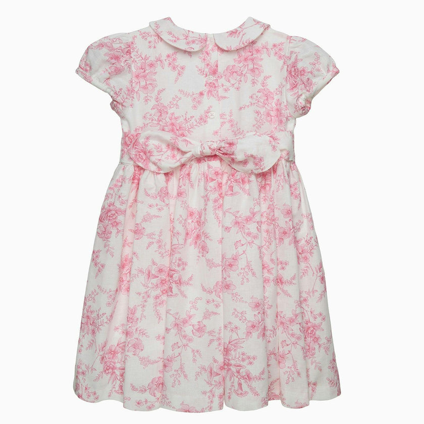 Kate Floral Linen Dress