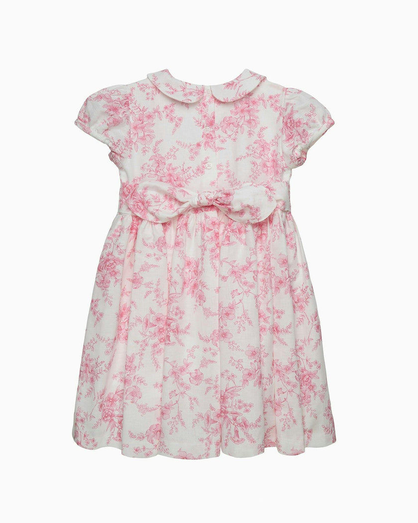 Kate Floral Linen Dress