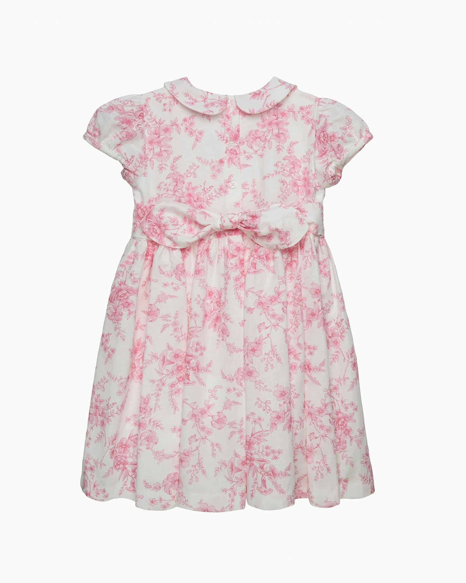 Kate Floral Linen Dress