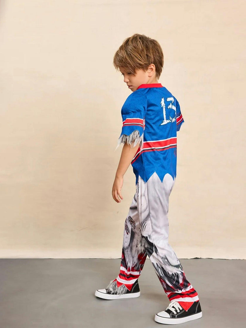 Mighty Wolves Footballer Costume For Boys