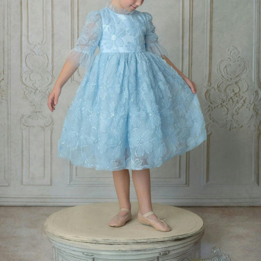 Sky Petal Music Box Dress