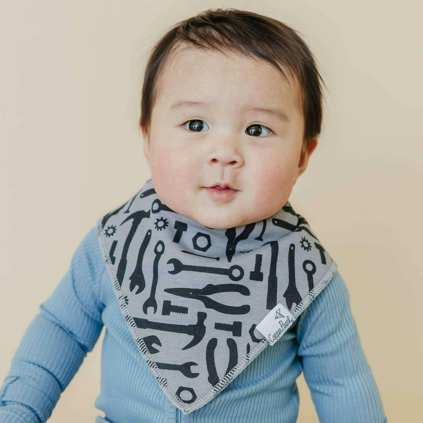 4 Pack Baby Bandana Bibs - Diesel