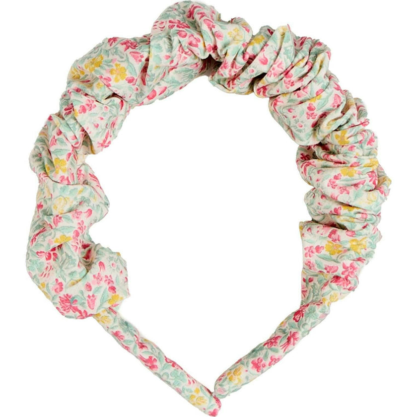 Adelaide Floral Scrunchie Hairband