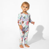 PAW Patrol: Comic Girl Pups Bamboo Convertible Footie