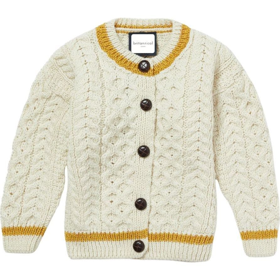 London Days Cardigan, Cream