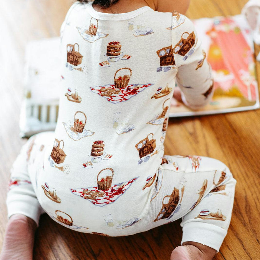 Picnic Organic Cotton Zipper Pajama