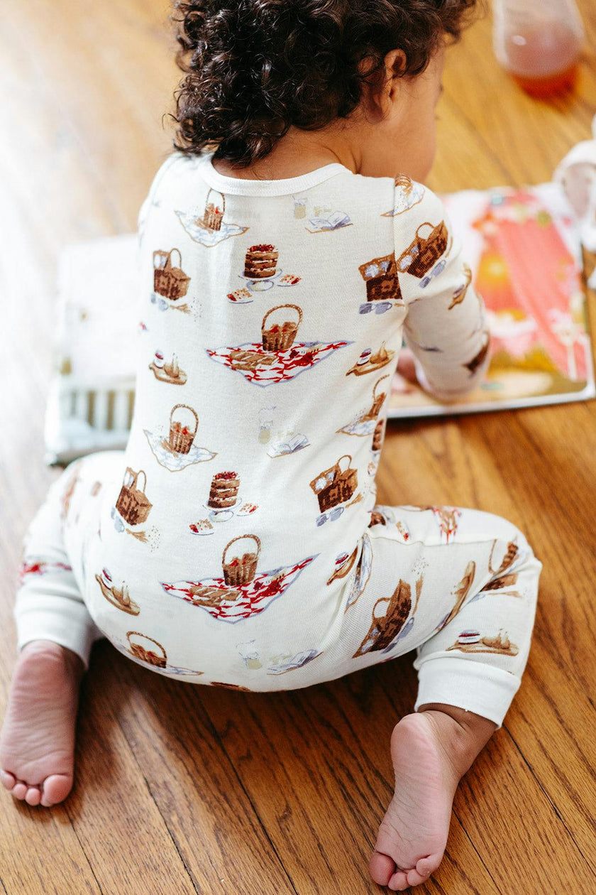 Picnic Organic Cotton Zipper Pajama