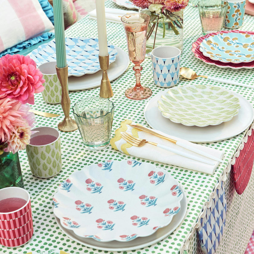 Meri Meri x Molly Mahon Patterned Reusable Cups