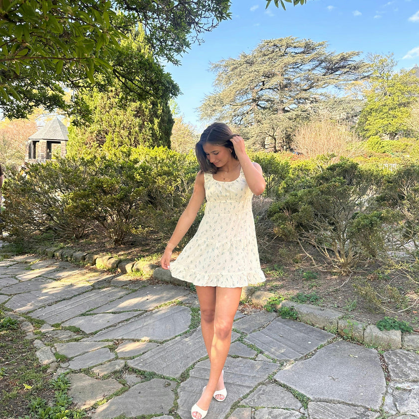 Floral Ruffle Dress