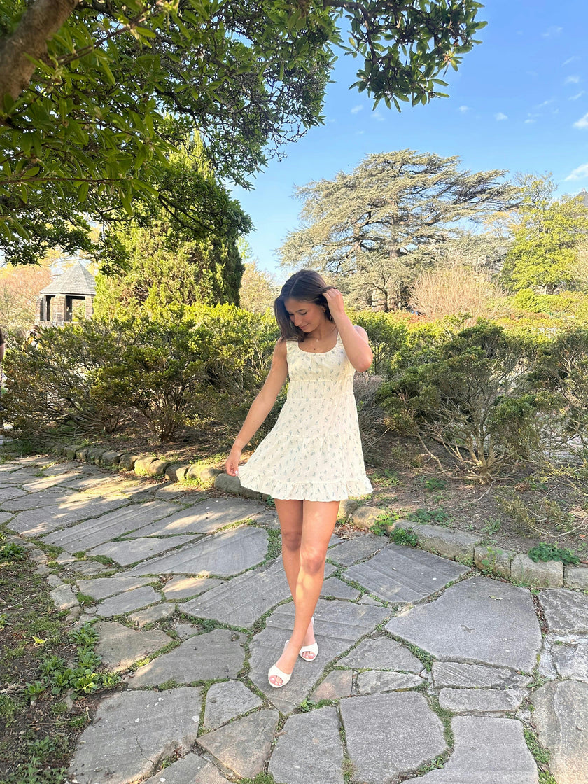 Floral Ruffle Dress
