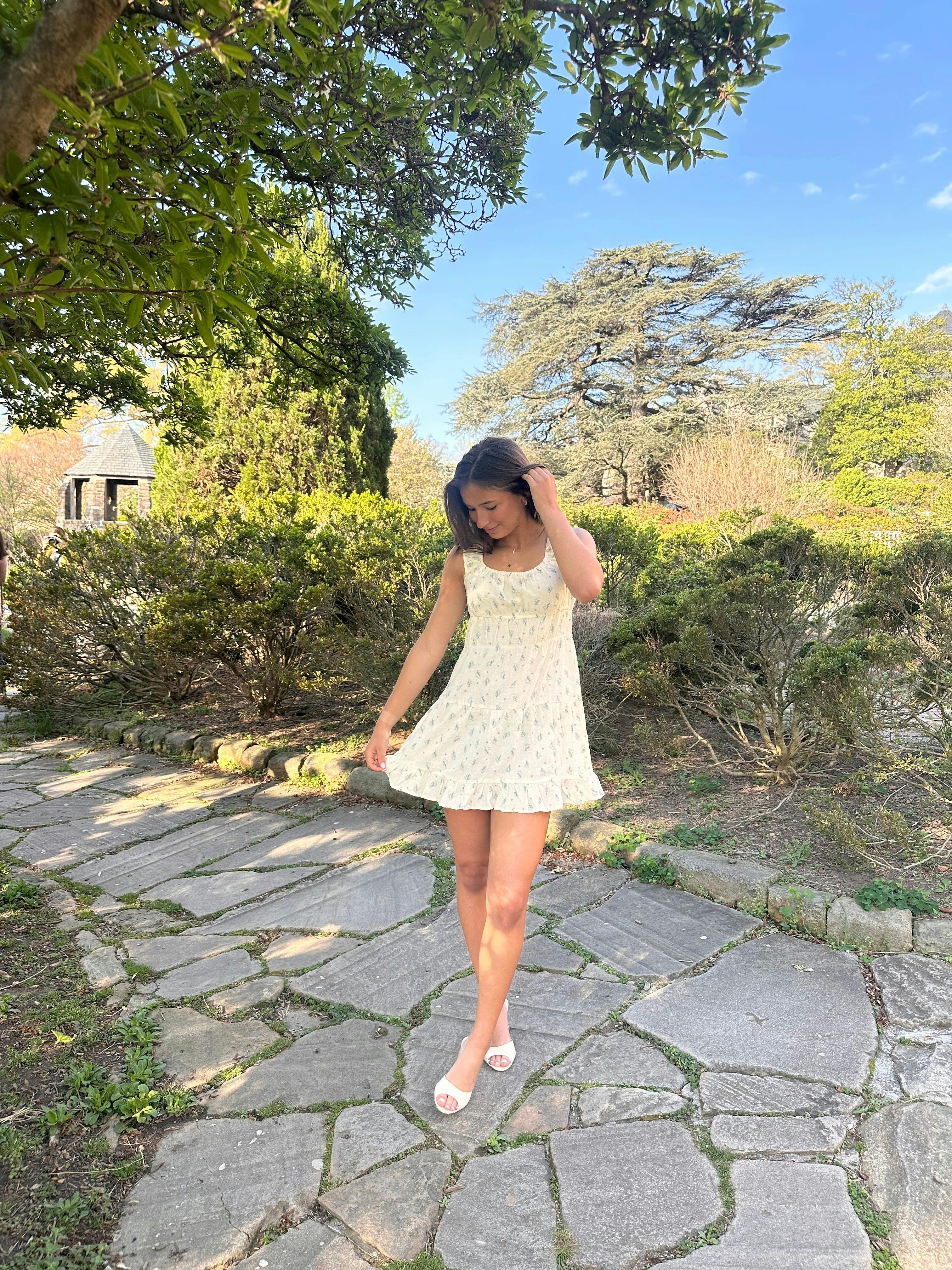 Floral Ruffle Dress