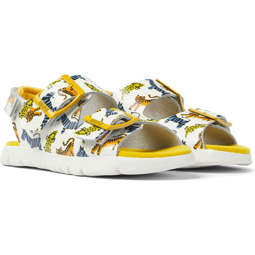 Oruga Sandals Leather, Multicolored