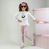 Eloise Dot Jersey Legging Set