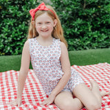 Lola Girls' Romper - Stars, Stripes and Bows