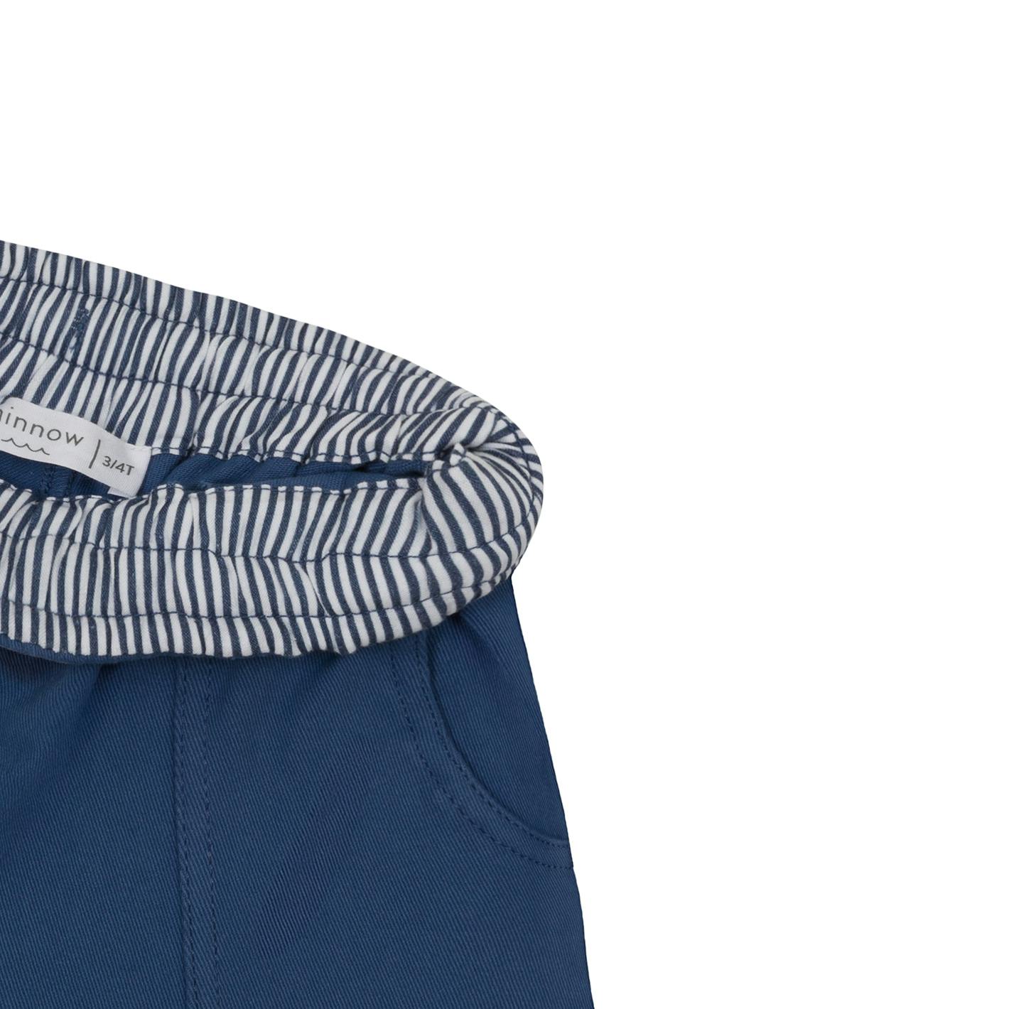 Boys Newport Navy Ultra-Soft Twill Short