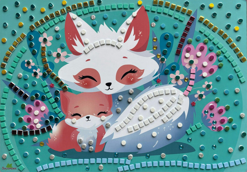 Stick'N Fun - Mosaics Cuddly Animals - 5y+