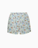 Mens Daddy & Me Swimshorts in London Scenes