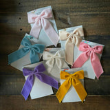 Big Velvet Bow, Dusty Blue