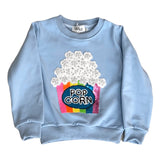 Pink Pearls and Popcorn Sweatshirt