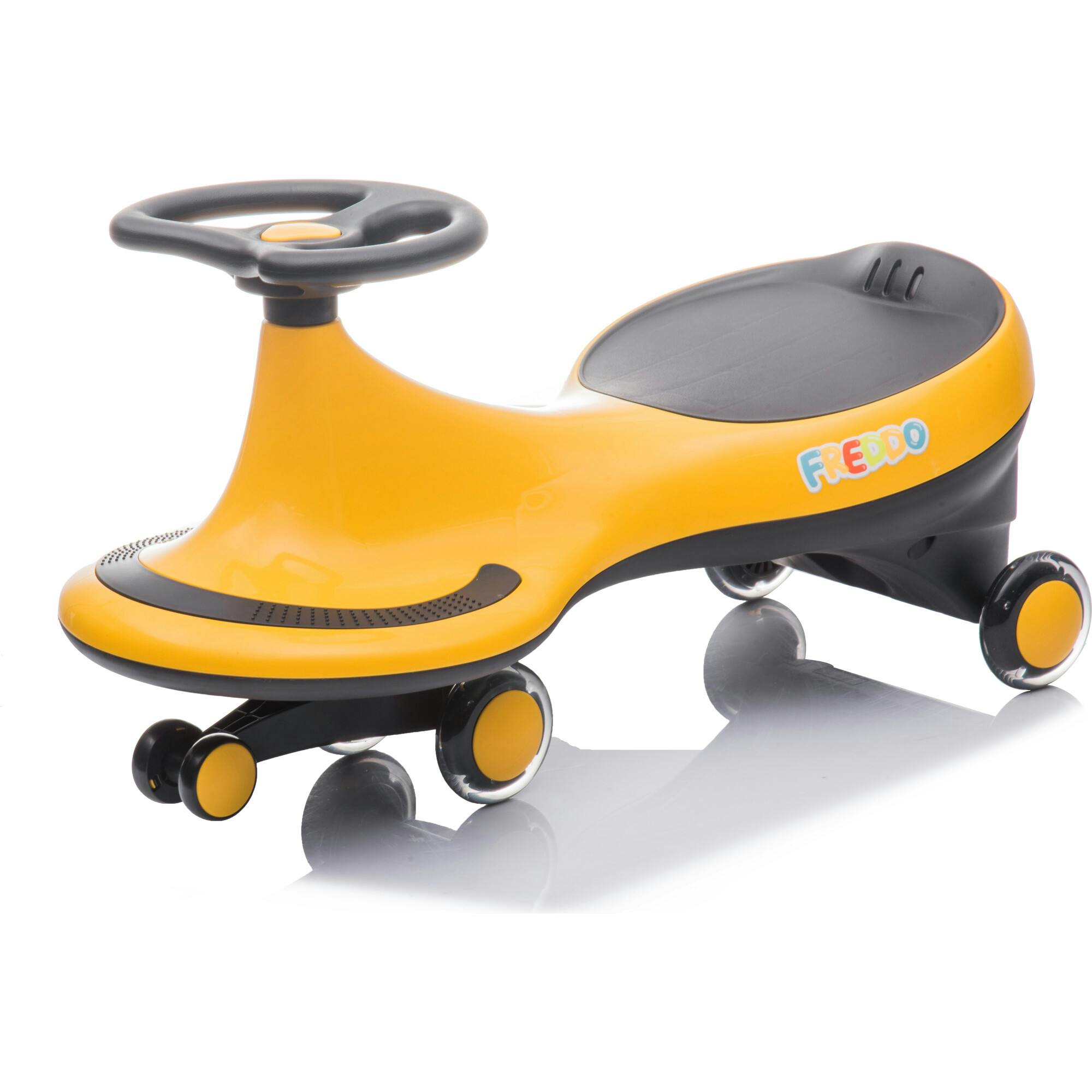 Freddo Toys Swing Car with Flashing Wheels