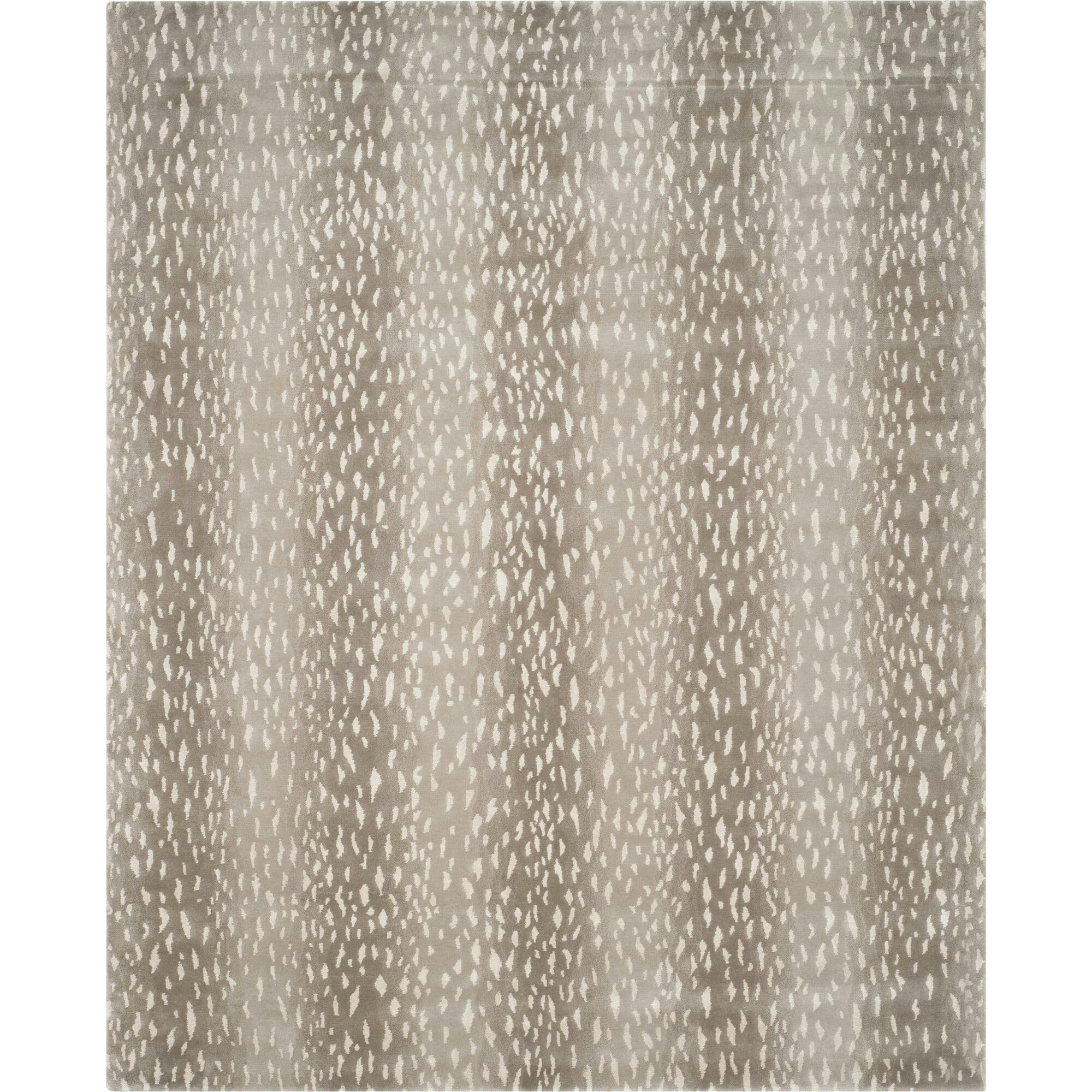 Tibetan Knox  Rug, Grey