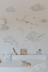 Swans Magic Is Everywhere Wall Decal Set