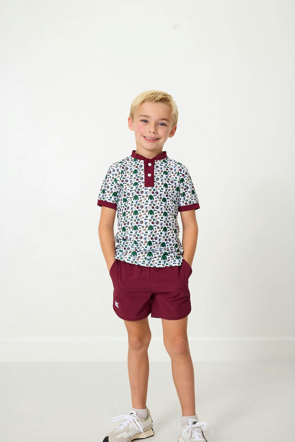 maroon super short