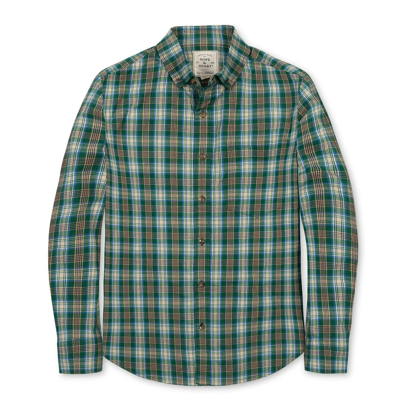 Organic Stretch Poplin Shirt