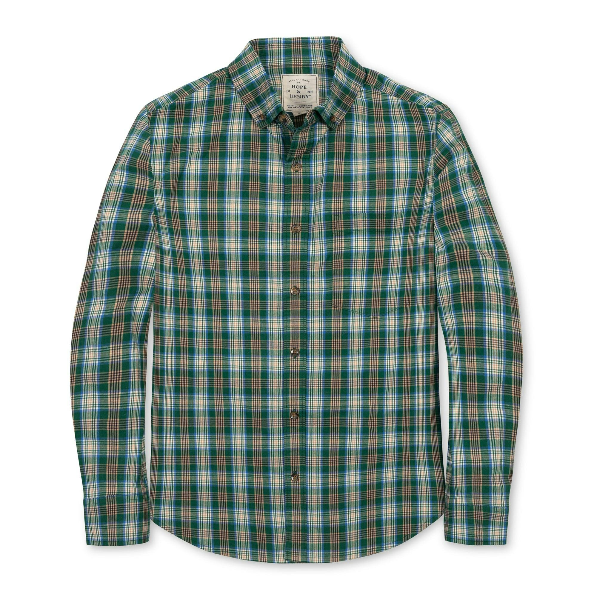 Organic Stretch Poplin Shirt