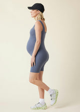 The Short Maternity Active Unitard Jumpsuit