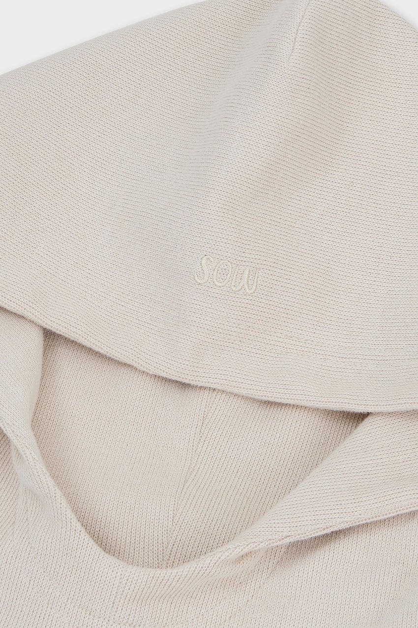 Organic Cotton French Rib Hoodie