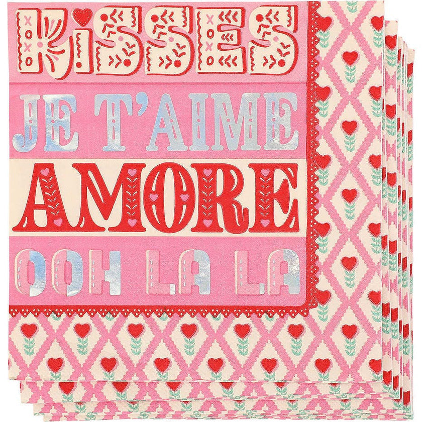Ooh La Love Napkins (20 ct)