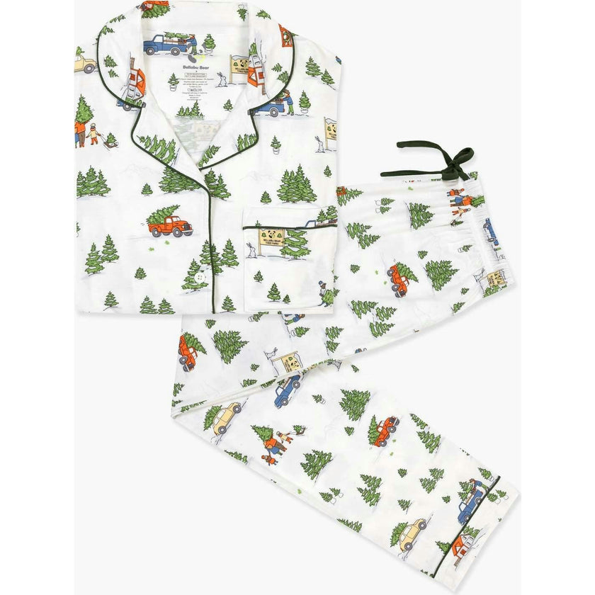 Christmas Tree Farm Bamboo Men's Pajama Set
