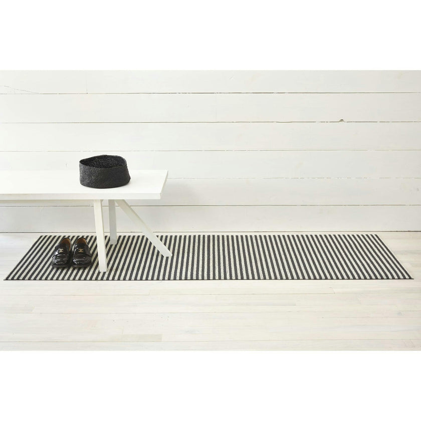 Breton Stripe Shag Floor Mat, Stripes