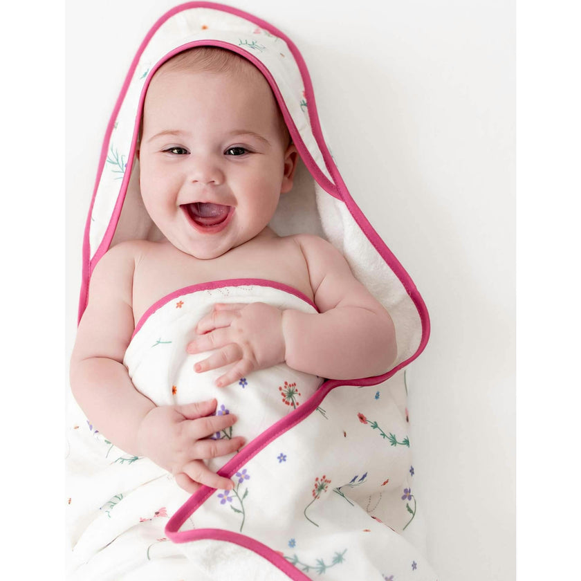 Wildflowers Hooded Towel Set