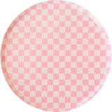 Check It! Tickle Me Pink Dinner Plates