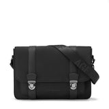 Sasha Buckle Closure Adjustable Shoulder Zipper Satchel