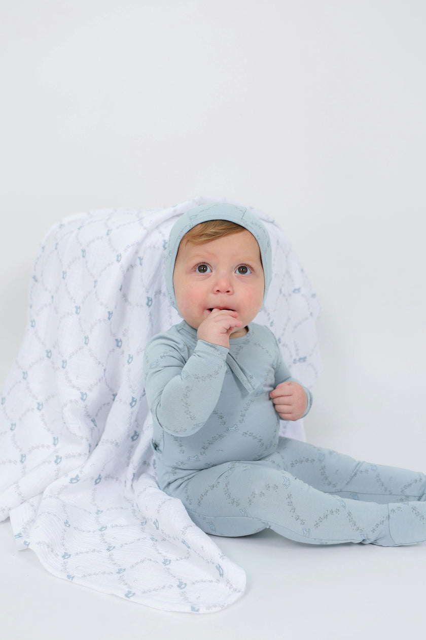 Rocking Print Cotton Swaddle