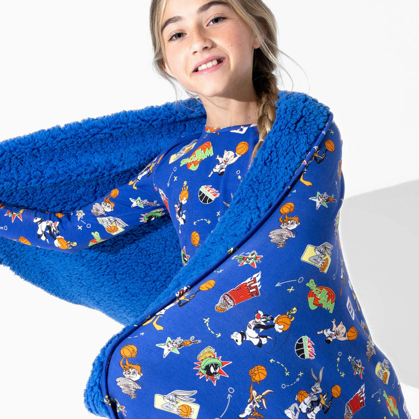 Space Jam Bamboo Sherpa Blanket