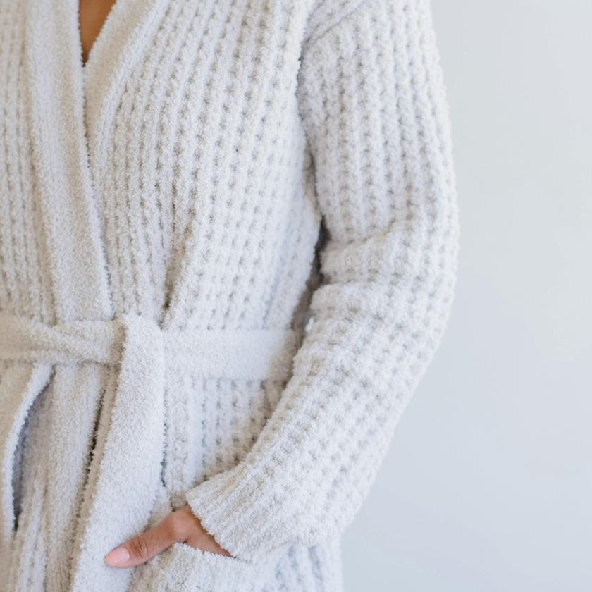 WAFFLE KNIT ROBES