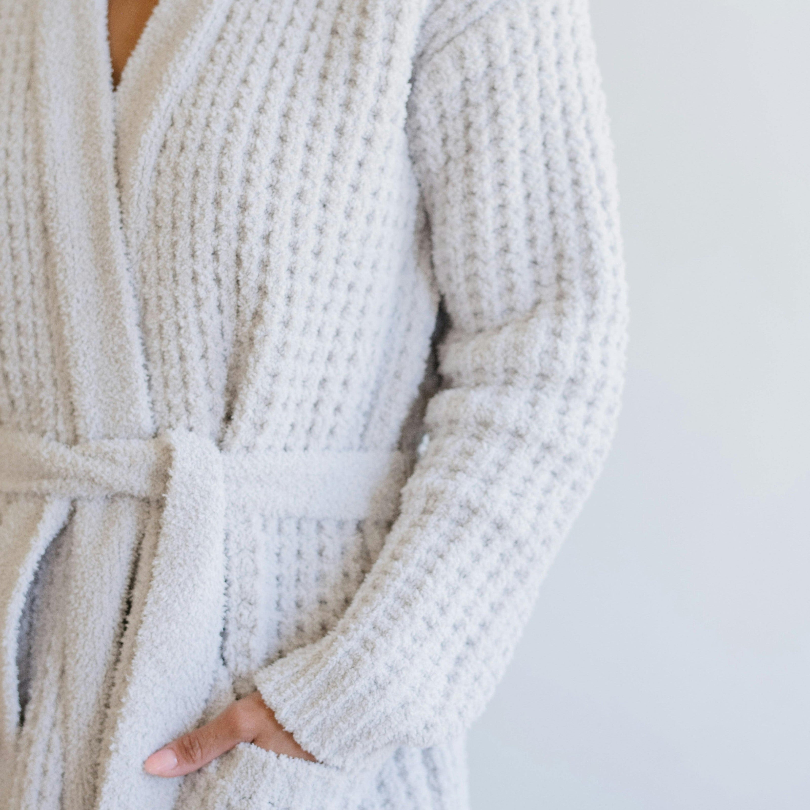 WAFFLE KNIT ROBES