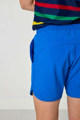 royal blue super short